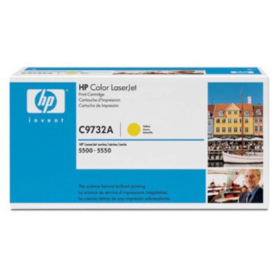 Hp 645A Toner, Yellow Single Pack, C9732A